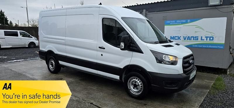 Used Ford Transit 130 HP (95 kW) 2021 White Van