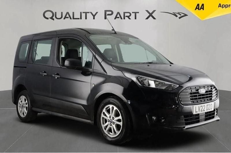 Black Used 2022 Ford Tourneo Connect Zetec MPV | £12,695 (Fair price) - Image 1/1