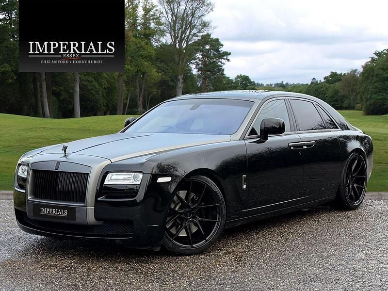 Used Rolls Royce Ghost 563 HP (414 kW) 2010 Black Sedan