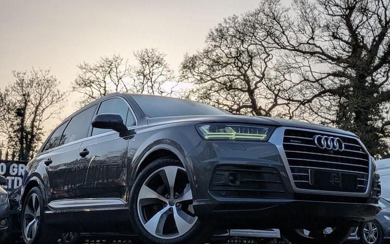 Used Audi Q7 S-Line 286 HP (210 kW) 2018 Grey SUV
