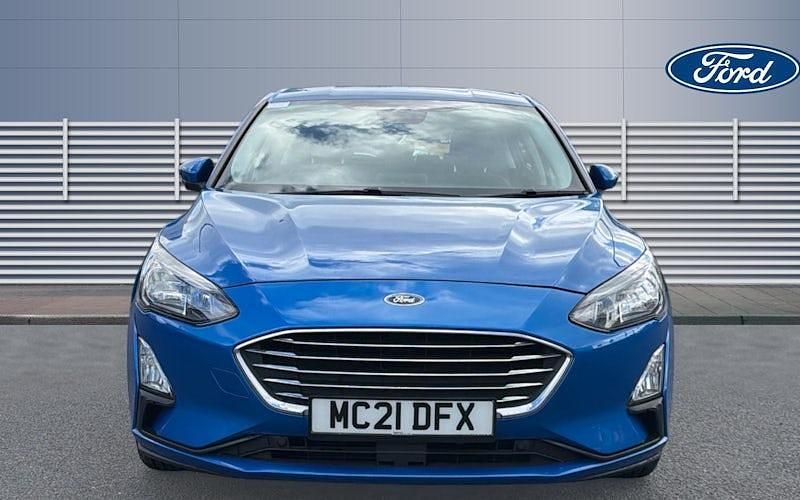 Used Ford Focus Titanium 125 HP (91 kW) 2021 Blue Hatchback
