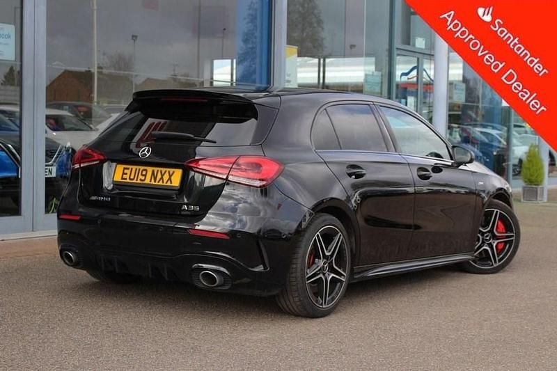 Used Mercedes A35 AMG Premium 306 HP (225 kW) 2019 Black Hatchback