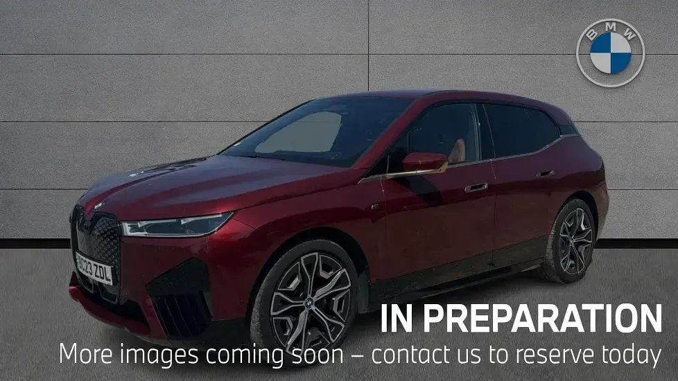 Used BMW iX Comfort Edition 449 kW (611 HP) 2023 Red SUV