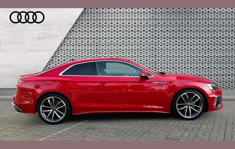 Used Audi A5 S-Line 150 HP (110 kW) 2023 Red Coupe