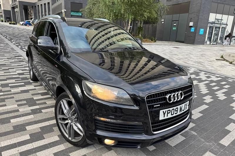 Black Used 2009 Audi Q7 S-Line SUV | £4,850 (Fair price) - Image 1/1