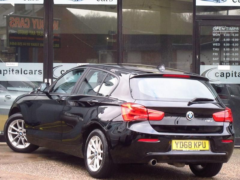 Used BMW 116 2018 Black Hatchback