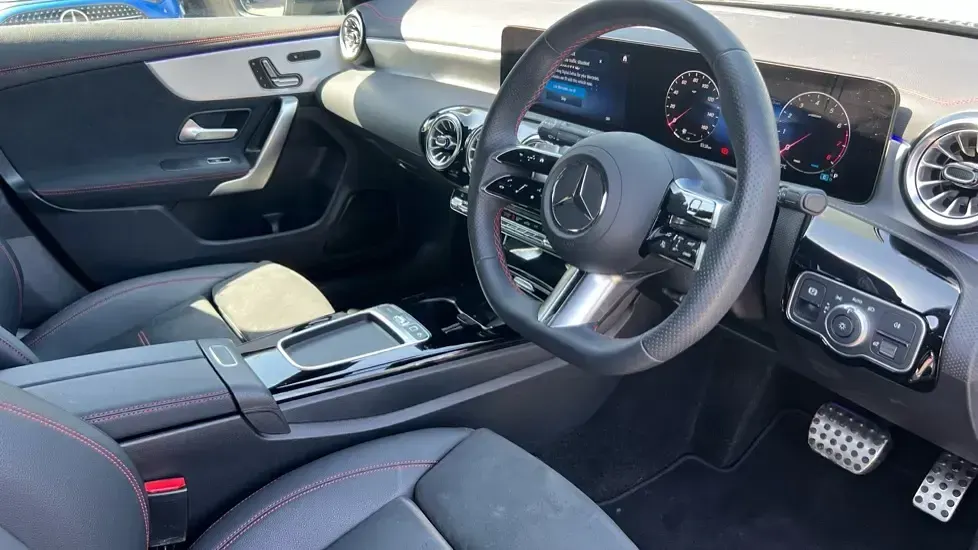 Used Mercedes CLA180 AMG Line Premium 136 HP (100 kW) 2025 Cosmos black metallic Sedan