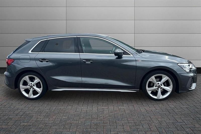 Used Audi A3 S-Line 150 HP (110 kW) 2023 Grey Sedan