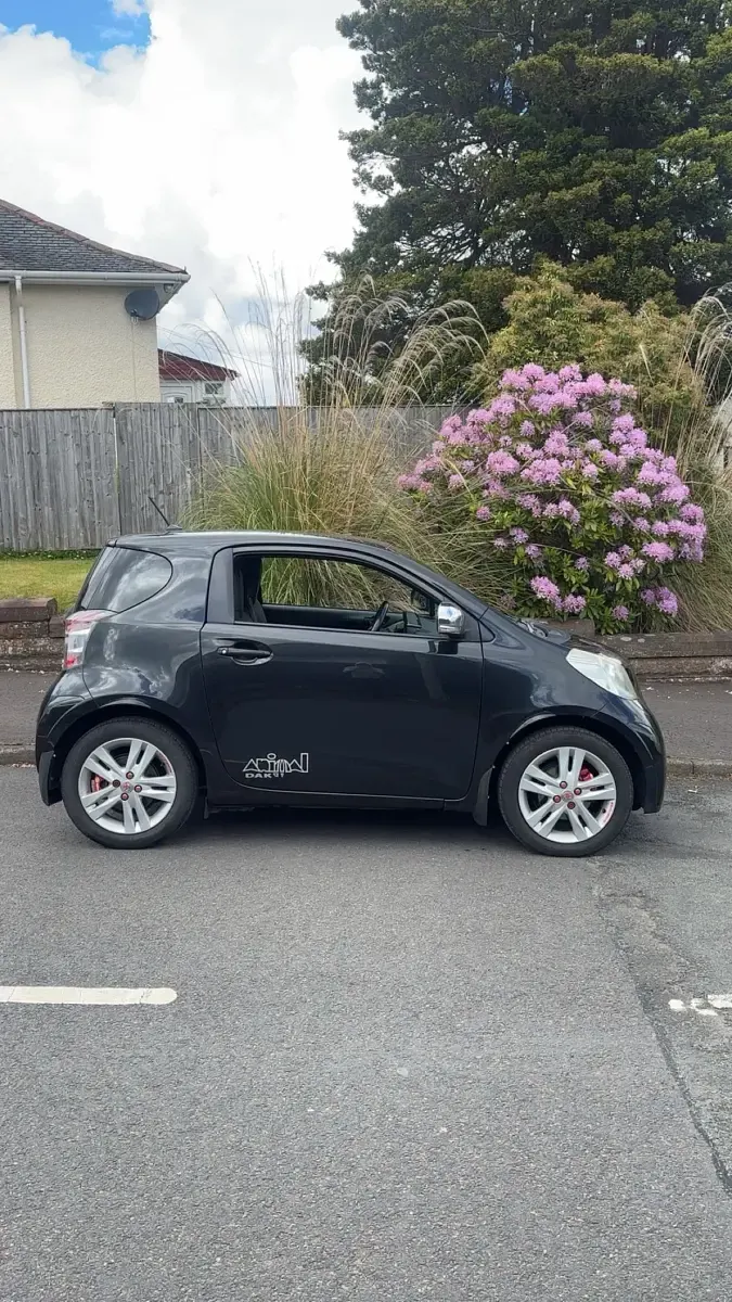 Used Toyota iQ 96 HP (70 kW) 2011 Black Hatchback