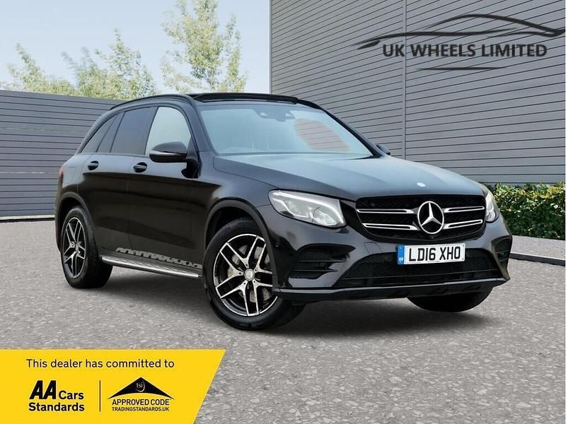 Used Mercedes GLC250 AMG Line Premium 204 HP (150 kW) 2016 Black Estate