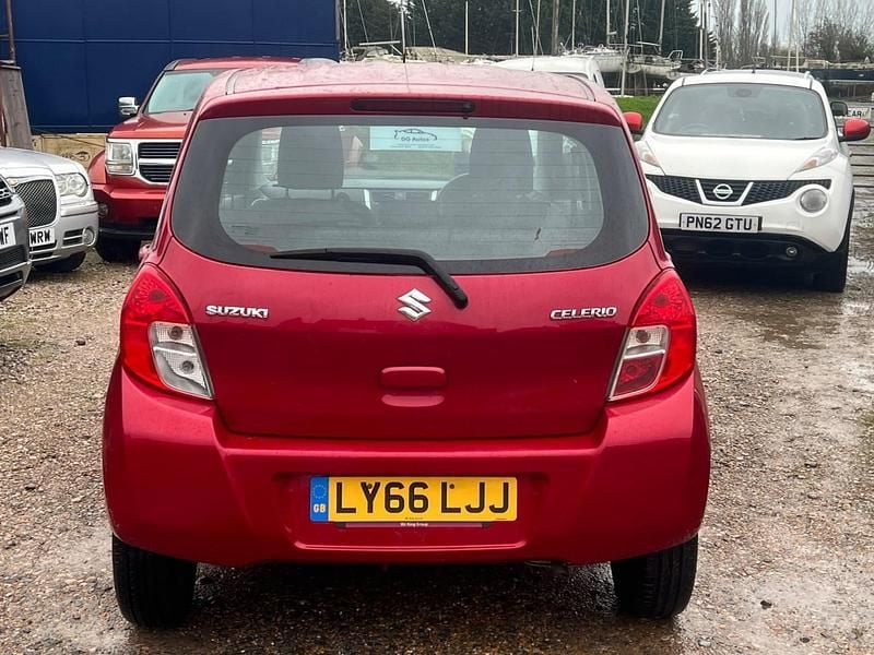 Used Suzuki Celerio SZ4 2017 Red Hatchback