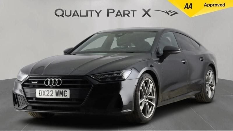Used Audi A7 Sportback Black Edition 204 HP (150 kW) 2022 Black Hatchback