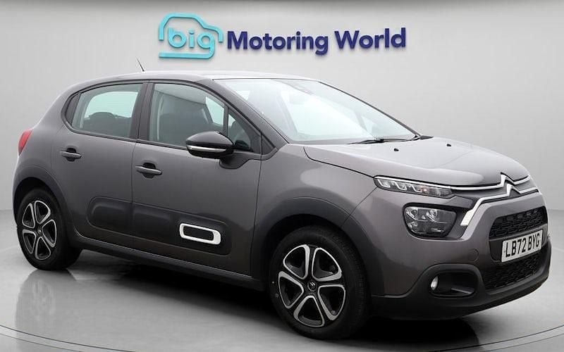 Begagnad Citroën C3 PureTech 83 HK (61 kW) 2022 Grå Halvkombi