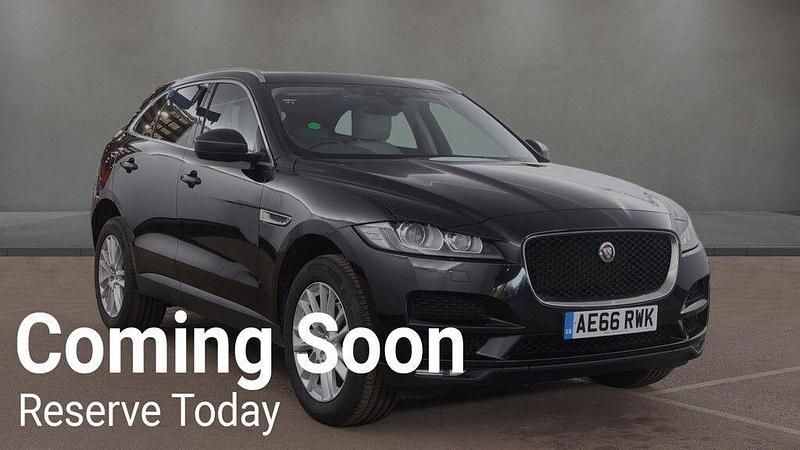 Used Jaguar F-Pace Portfolio 180 HP (132 kW) 2016 Black SUV