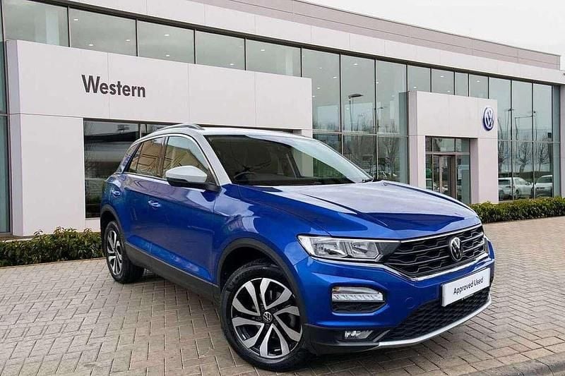 Blue Used 2022 VW T-Roc Active SUV | £18,498 (Fair price) - Image 1/4