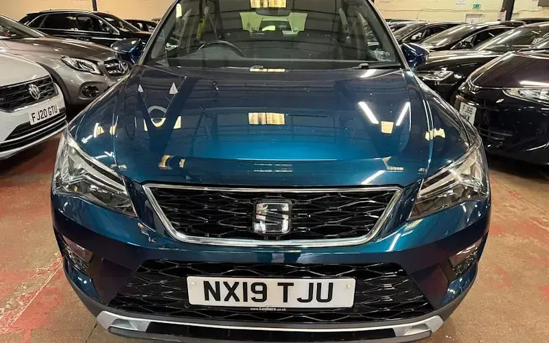 Used Seat Ateca XCELLENCE 150 HP (110 kW) 2019 Blue SUV