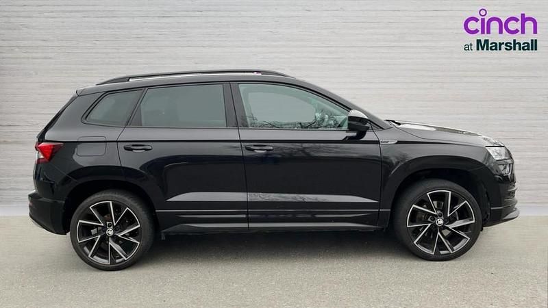Used Skoda Karoq SportLine 150 HP (110 kW) 2021 Black SUV