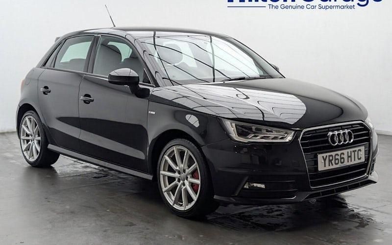 Black Used 2016 Audi A1 Sportback S-Line Hatchback | £9,850 (Fair price) - Image 1/4