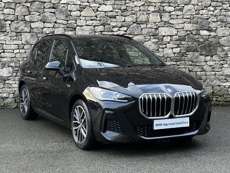 Black Used 2023 BMW 225 Active Tourer M Sport MPV | £22,449 (Fair price) - Image 1/4