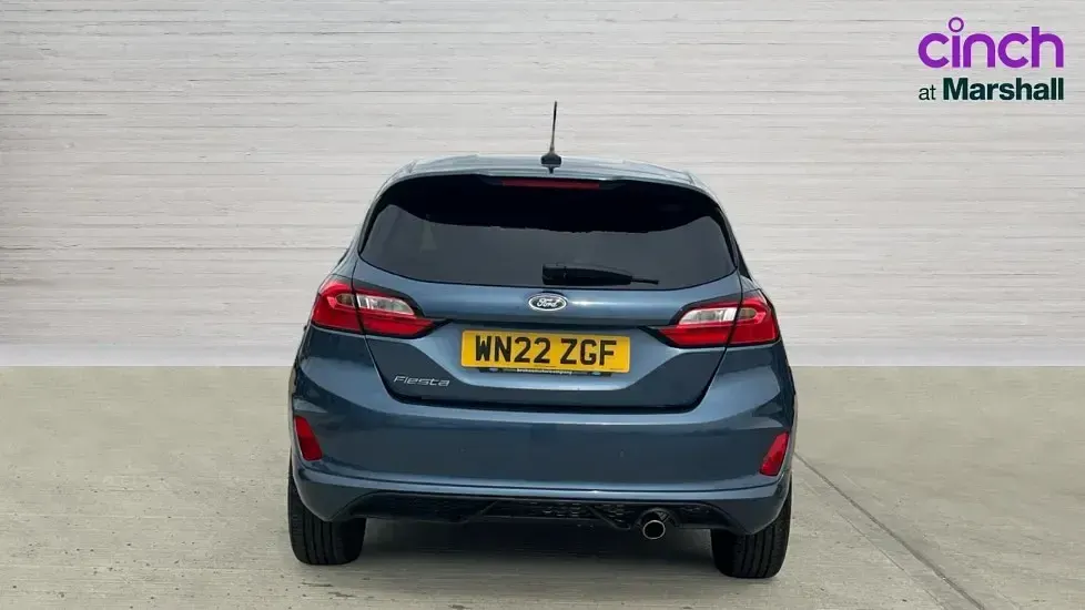 Used Ford Fiesta ST-Line 100 HP (73 kW) 2022 Blue Hatchback