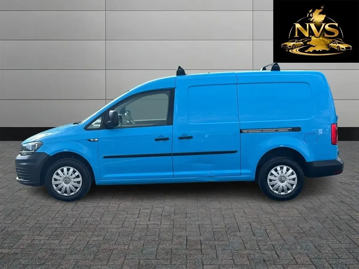 Used VW Caddy Startline 102 HP (75 kW) 2015 Blue MPV
