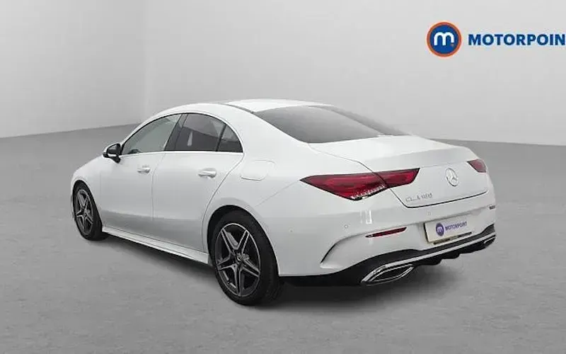 Used Mercedes CLA180 AMG Line Premium Plus 136 HP (100 kW) 2022 White Sedan