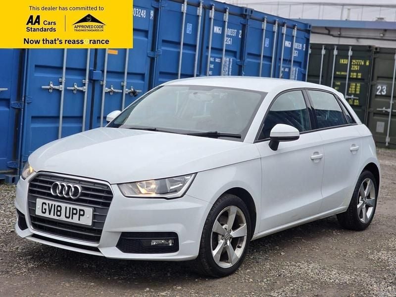 Used Audi A1 Sportback Sport 125 HP (91 kW) 2018 White Hatchback