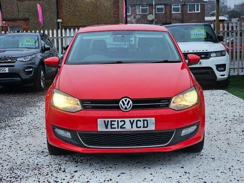 Used VW Polo SEL 90 HP (66 kW) 2012 Red Hatchback