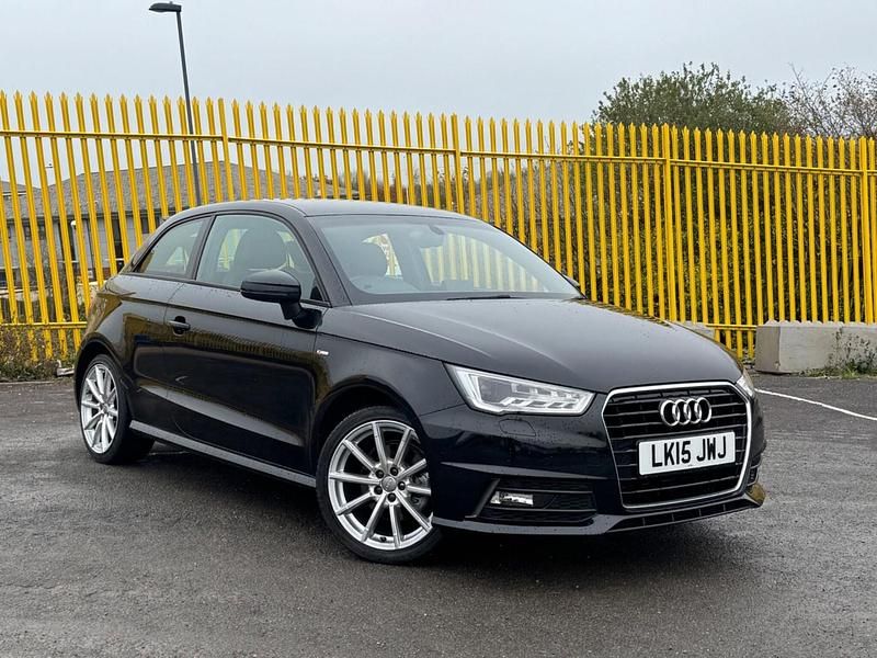 Used Audi A1 S-Line 150 HP (110 kW) 2015 Black Hatchback