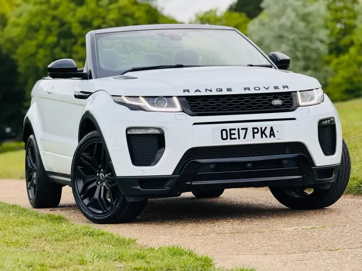 Used Land Rover Range Rover evoque HSE Dynamic 180 HP (132 kW) 2017 White Cabriolet