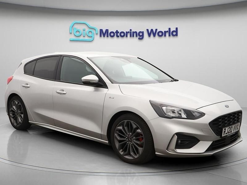 Silver Used 2020 Ford Focus ST-Line X Hatchback | £13,739 (Fair price) - Image 1/4