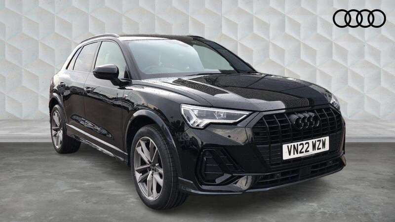 Black Used 2022 Audi Q3 Black Edition SUV | £30,750 (Fair price) - Image 1/4
