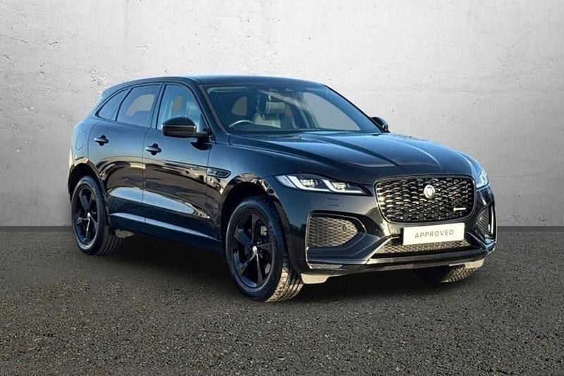Black Used 2022 Jaguar F-Pace R-Dynamic SUV | £26,490 (Good price) - Image 1/1