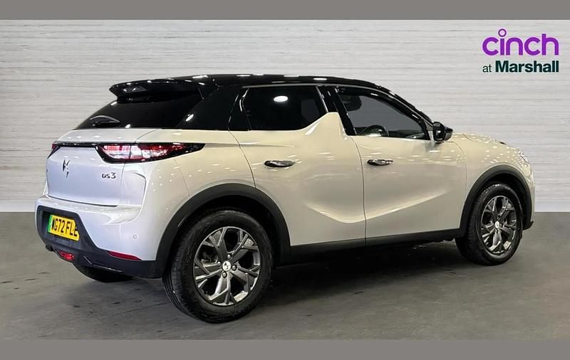 Used DS Automobiles DS3 Crossback Bastille 100 kW (136 HP) 2022 White SUV
