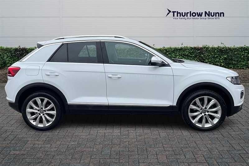 Used VW T-Roc SEL 150 HP (110 kW) 2021 White SUV