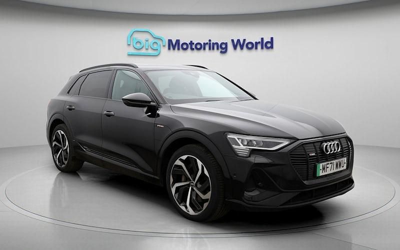 Used Audi e-tron Black Edition 230 kW (313 HP) 2021 Black SUV
