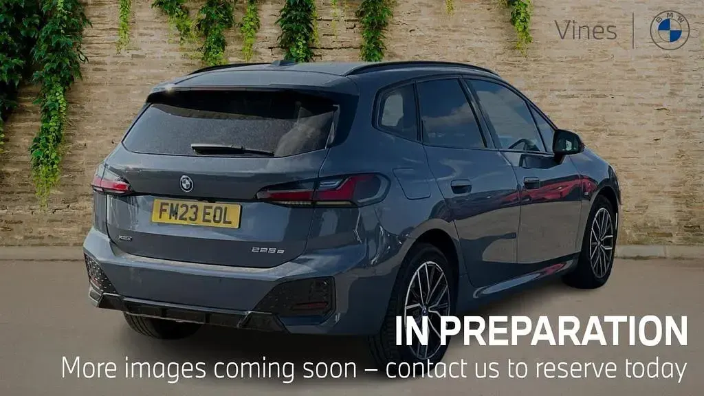 Used BMW 225 Active Tourer M Sport 242 HP (177 kW) 2023 Grey MPV
