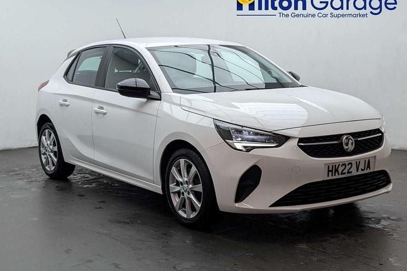 Used Vauxhall Corsa Edition 100 HP (73 kW) 2022 White Hatchback