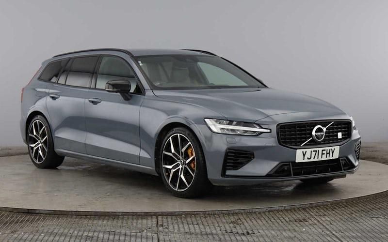 Thunder grey Used 2021 Volvo V60 Estate | £33,890 (A bit pricey) - Image 1/4