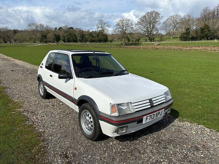 White Used 1989 Peugeot 205 GTi Hatchback | £13,995 - Image 1/4