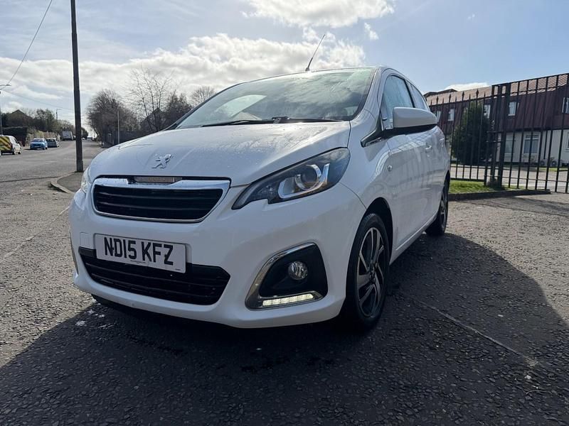Used Peugeot 108 Allure 2015 White Hatchback