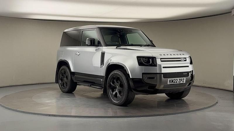 Hakuba silver Used 2022 Land Rover Defender SE Dynamic SUV | £46,500 (Super price) - Image 1/4