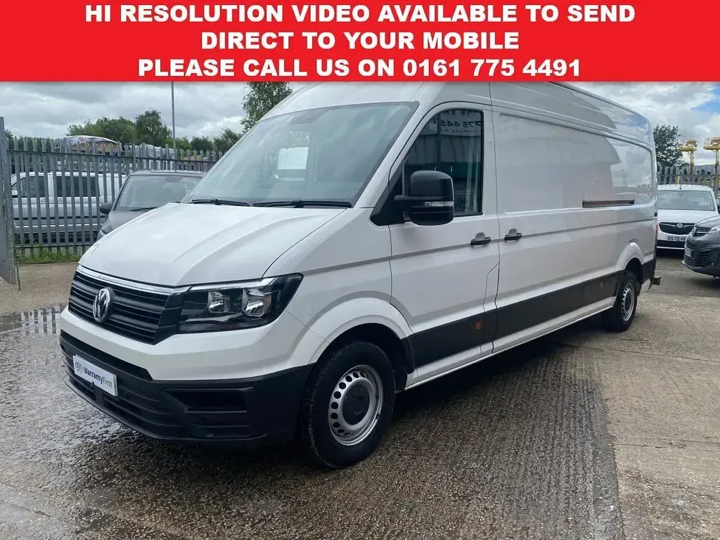 Used VW Crafter 140 HP (102 kW) 2021 White Van
