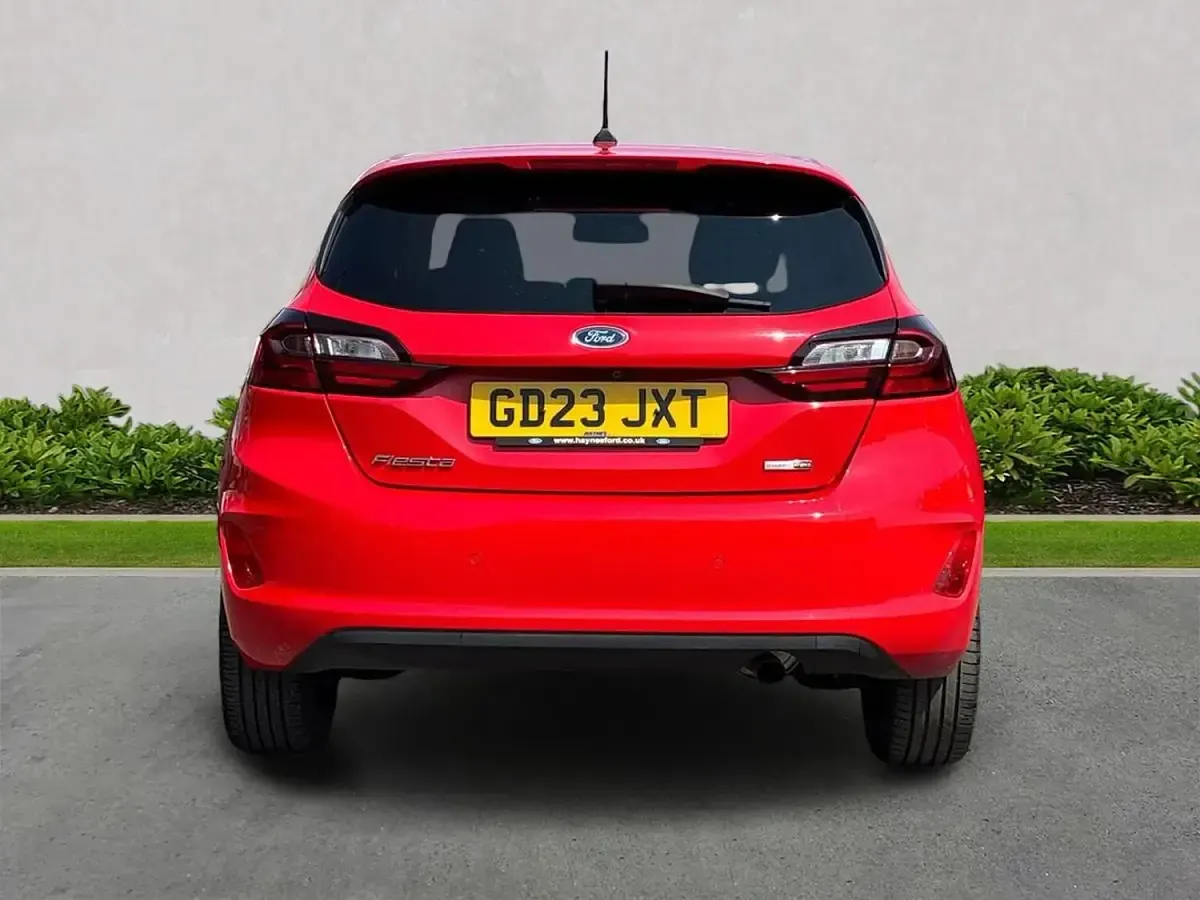 Used Ford Fiesta Titanium X 125 HP (91 kW) 2023 Red Hatchback