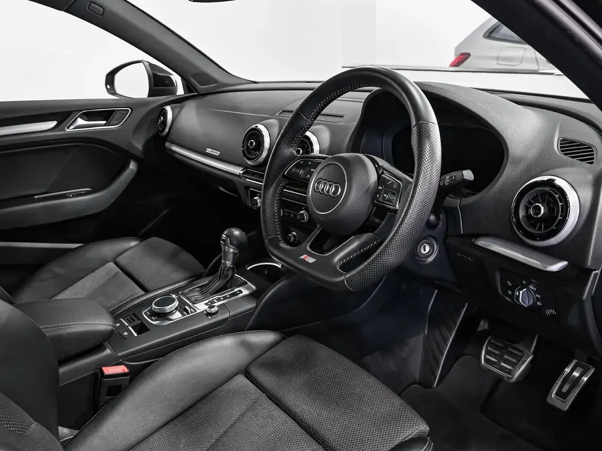 Used Audi A3 Black Edition 150 HP (110 kW) 2019 Black Sedan