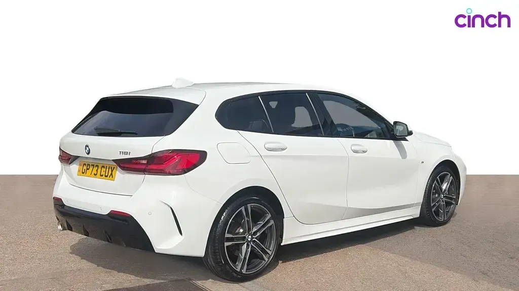 Used BMW 118 M Sport 2024 White Hatchback