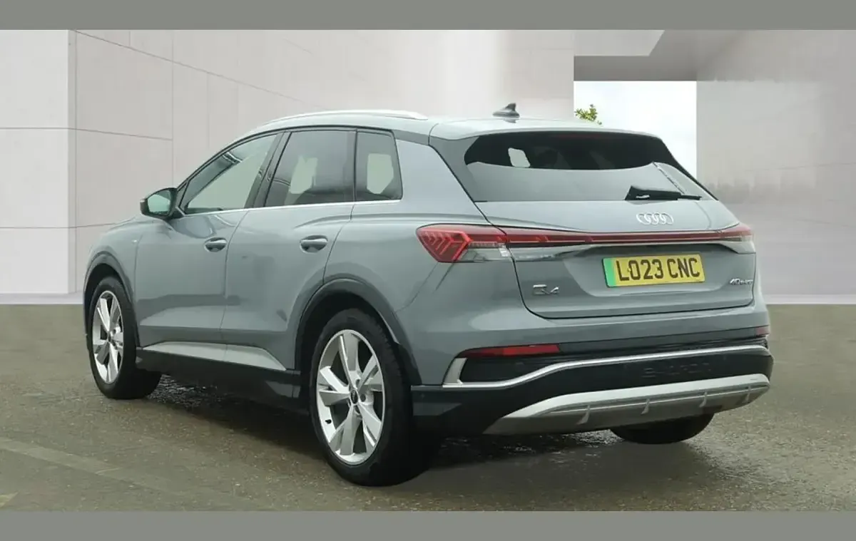 Used Audi Q4 e-tron S-Line 150 kW (204 HP) 2023 Grey SUV