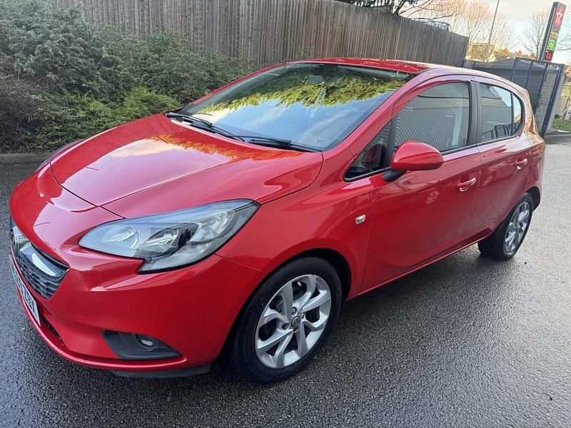 Used Vauxhall Corsa 90 HP (66 kW) 2019 Red Hatchback