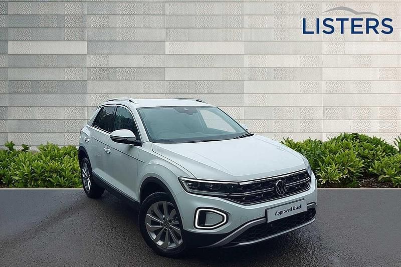 Pure white New 2025 VW T-Roc Style SUV | £30,990 (Expensive) - Image 1/4