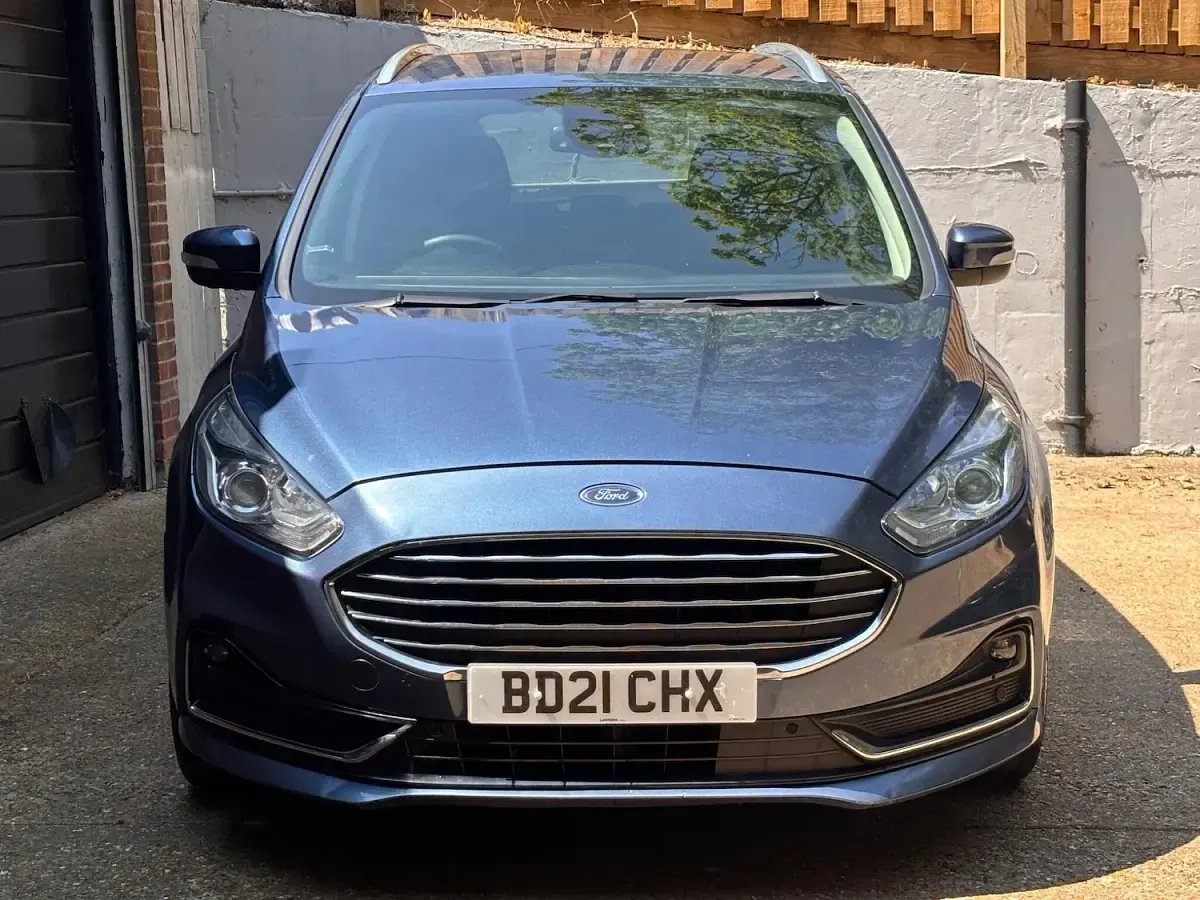 Used Ford Galaxy Titanium 150 HP (110 kW) 2021 Blue MPV
